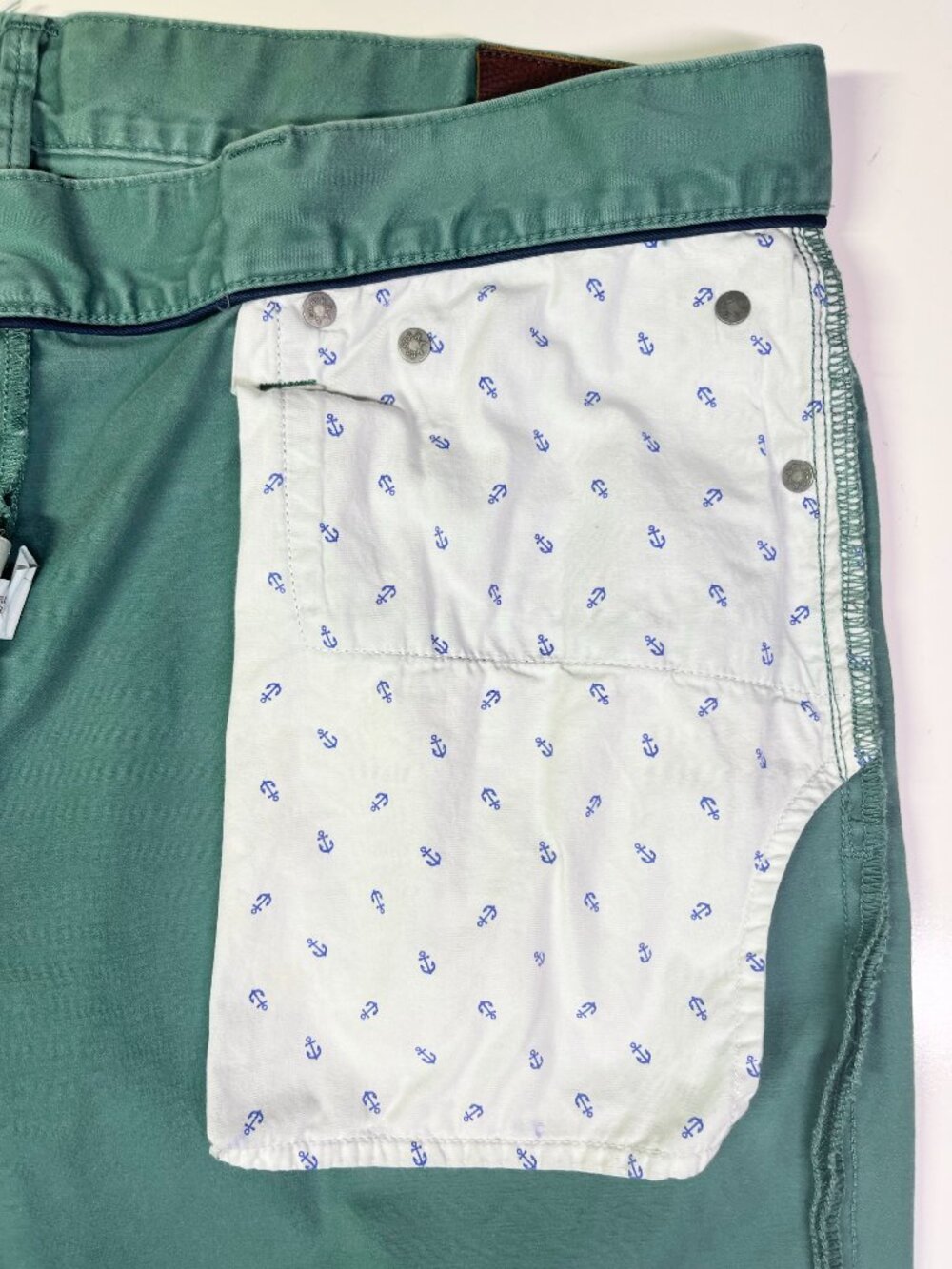 POLO Ralph Lauren 36x30 Stretch Straight Fit Green Pants Cotton - Picture 8 of 11